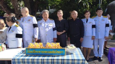 นายมาโนช มะลิขาว นายกเทศมนตรีตำบลขามทะเลสอ พร้อมด้วยคุณธันย์ชนก  มะลิขาว  ภริยา  ประธานสภาเทศบาลตำบลขามทะเลสอ  ปลัดเทศบาล พนักงานเทศบาล ร่วมพิธีบำเพ็ญกุศลและพิธีตักบาตรข้าวสารอาหารแห้ง ในวาระครบ 15 วัน (ปัณรสมวาร) แห่งการสิ้นพระชนม์ ถวายเป็นพระกุศลแด่ สมเด็จพระเจ้าลูกเธอ เจ้าฟ้าพัชรกิติยาภา นเรนทิราเทพยวดี กรมหลวงราชสาริณีสิริพัชร มหาวัชรราชธิดา